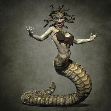 Medusa gorgon hi-res stock photography and images - Alamy