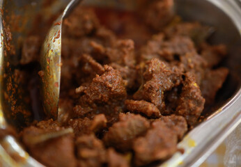 Kerala Style Beef Curry , Indian  Spicy Beef Curry