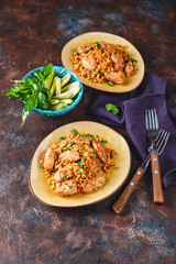 Cous Cous whit meat and vegetables