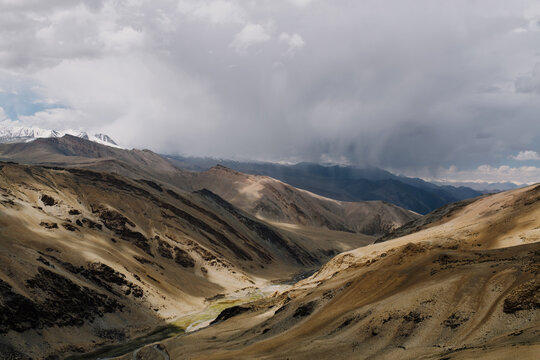 Stunning view of the Himalayan mountains