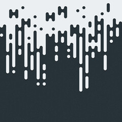 Abstract Rounded Color Lines halftone transition background illustration
