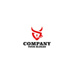 Fototapeta premium Shields and check marks Protection, safety, security, reliability concepts. Modern flat design graphic elements Angel and Devil Illustration