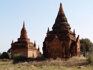 pagodas in bagan