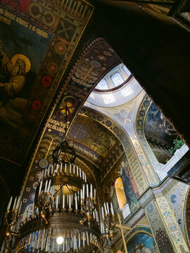 Interior St Volodymyr Cathedral, Kiev