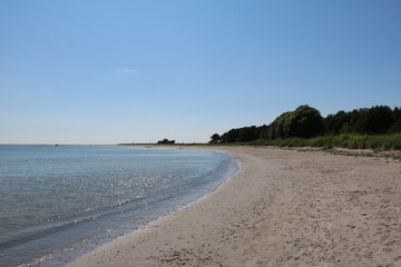 Nature reserve Holmhällar at Gotland, Sweden