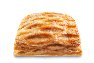 Fruit Hand pie on a white isolated background