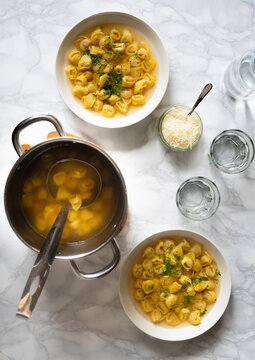 Tortellini soup