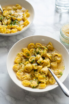 Tortellini soup
