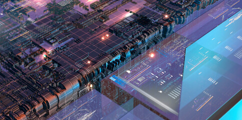 circuit board with data information