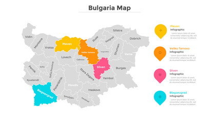 Obraz premium Modern Infographic Vector Template