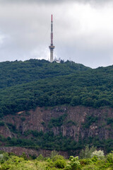 Obraz premium Small quarry near the village of Tarcal