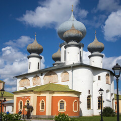 The Tikhvin Monastery of the Dormition of the Mother of God.