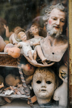 Broken dolls