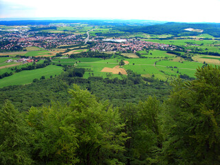 Fototapeta na wymiar Hohenzollern Castle View