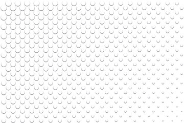 Drops or Bubbles Liquid Style Background with Plenty of Repeating Circles - Gray on White Backdrop - Wallpaper Graphic Design