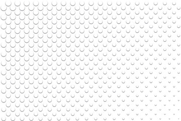 Drops or Bubbles Liquid Style Background with Plenty of Repeating Circles - Gray on White Backdrop - Wallpaper Graphic Design