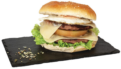 Hamburguer de carne duplo