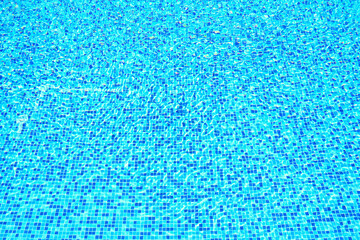 Obraz premium background of Swimming pool with turquoise color water