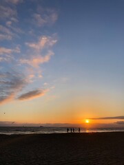 strolling on the beach