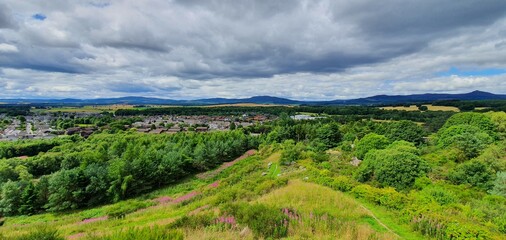 panorama of the mountains