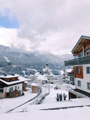 ski resort in austria