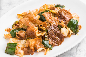 中華料理　ホイコーロー