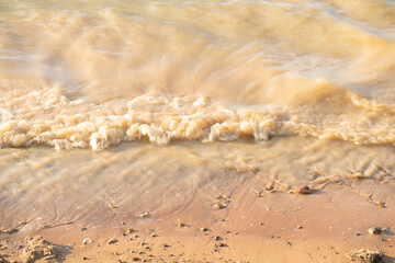 Waves on the beach