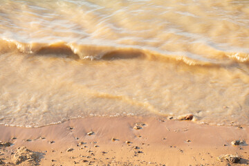 Waves on the beach