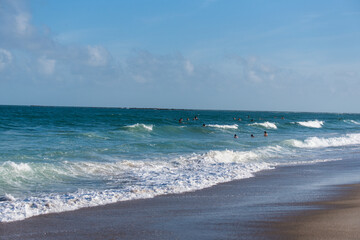 Surfing at Wrightsville Beach Before Hurricane Isaias
