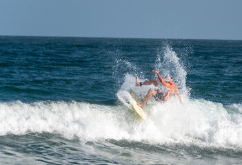 Surfing at Wrightsville Beach Before Hurricane Isaias
