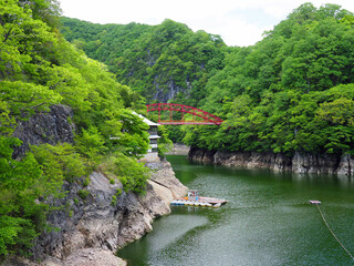 帝釈峡の風景写真　壱