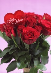 RED ROSES FOR SAINT VALENTINE'S DAY