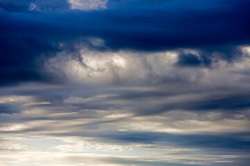 CLOUDY SKY, MANU NATIONAL PARK IN PERU