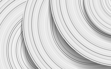 Obraz premium Elegant white abstract background with gray textured. Clean and silky design concept vector illustration. Soft and smooth graphic can use for wallpaper, cover poster, brochure, flyer, banner promotion