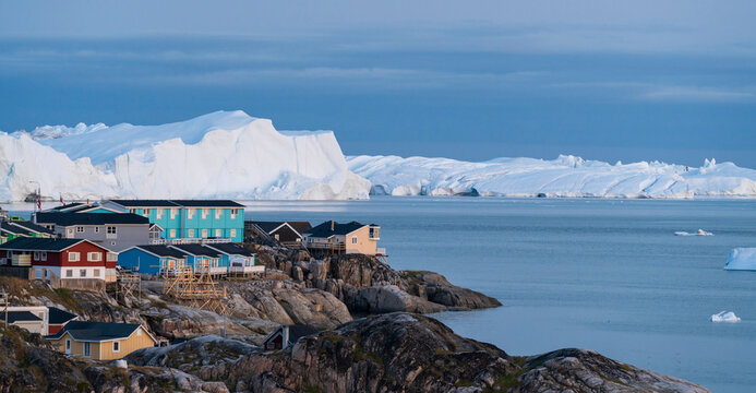 Colorful Houses of Ilulissat, Greenland
