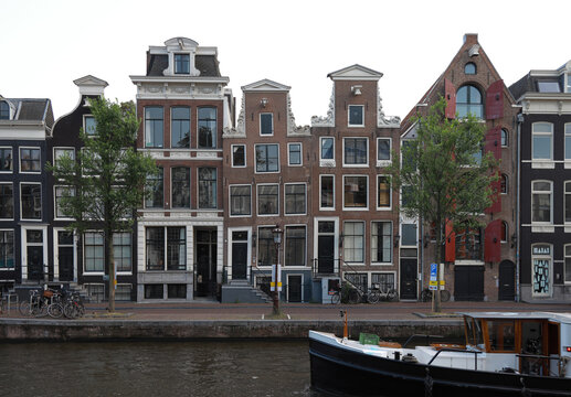 Amsterdam canal houses