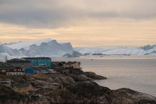 Colorful Houses Of Ilulissat, Greenland