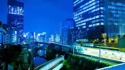 お茶の水駅　聖橋よりHDR撮影