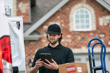 Shipment: Delivery Man Confirms Info