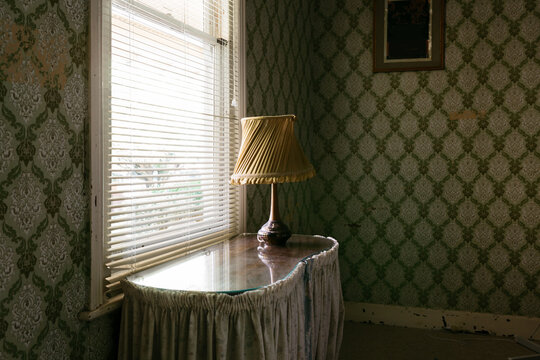 Run down vintage room