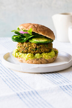Quinoa Spinach Vegan Burger