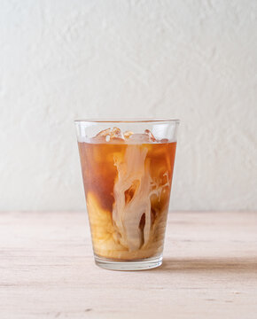 Iced Coffee Stock Photo