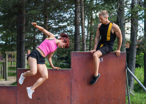 outdoor gym training