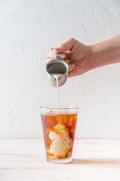 Iced Coffee Stock Photo