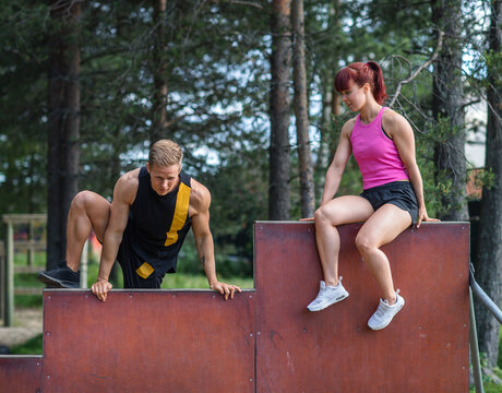 outdoor gym training