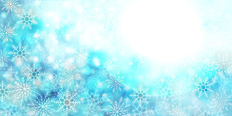 クリスマス　雪　冬　背景 