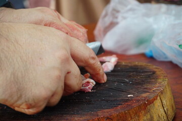 fresh beef ready to cook