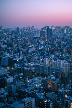 cityscape of Tokyo