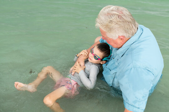 Grandfather and Grandchild