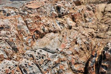 Abrasive Texture of Rocks